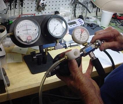 regulator service and inspection